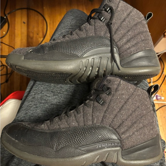 Air Jordan 12 Retro Wool Sz 11.5  852627-003 Pre-owned - Picture 4 of 4